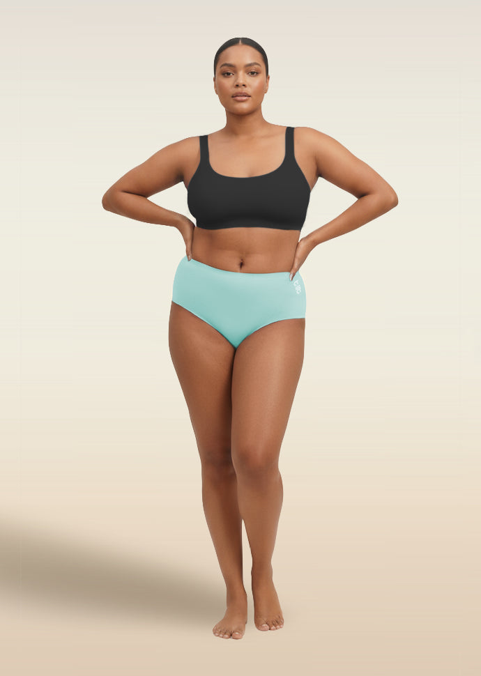 Blue Seamless Underwear