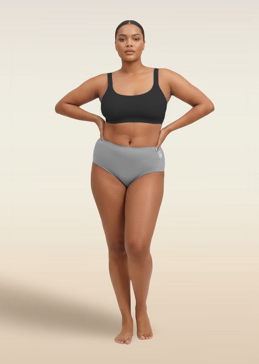 3 Pack - Grey Seamless Underwear