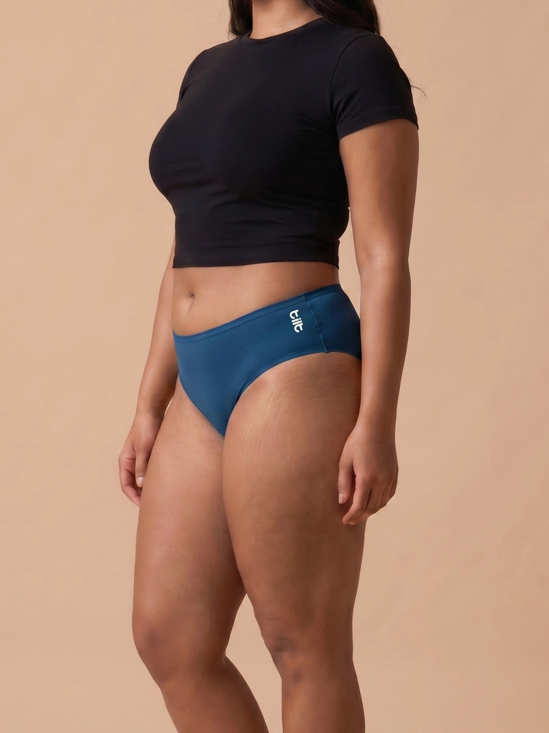 4 Pack - Blue Bamboo Absorbent Underwear