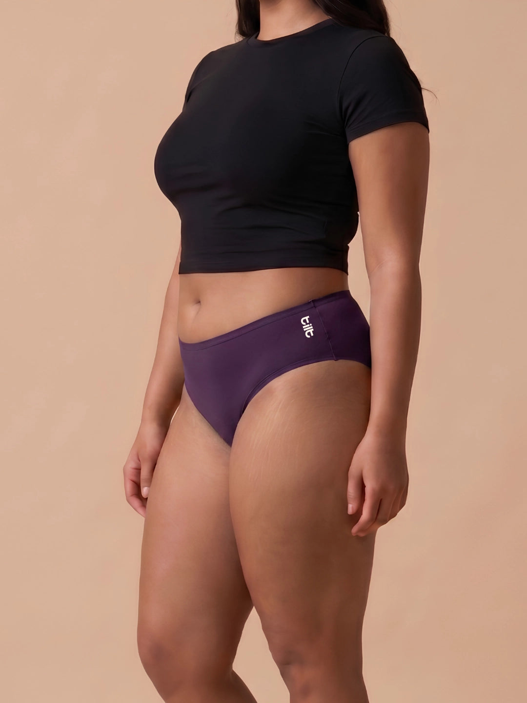 3 Pack - Violet Bamboo Absorbent Underwear