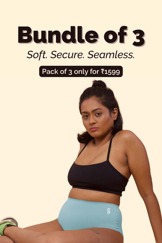 Ocean Pack of 3 - Blue Seamless Undie