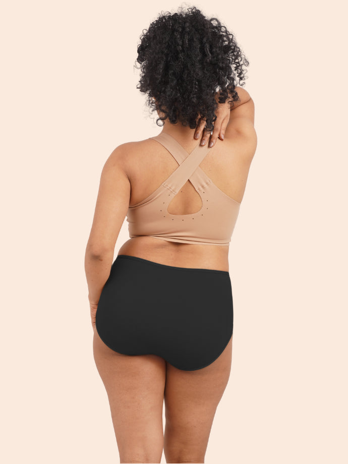 Assorted Pack of 3 Modal - Moisture-Wicking Undies - Black, Beige and Grey