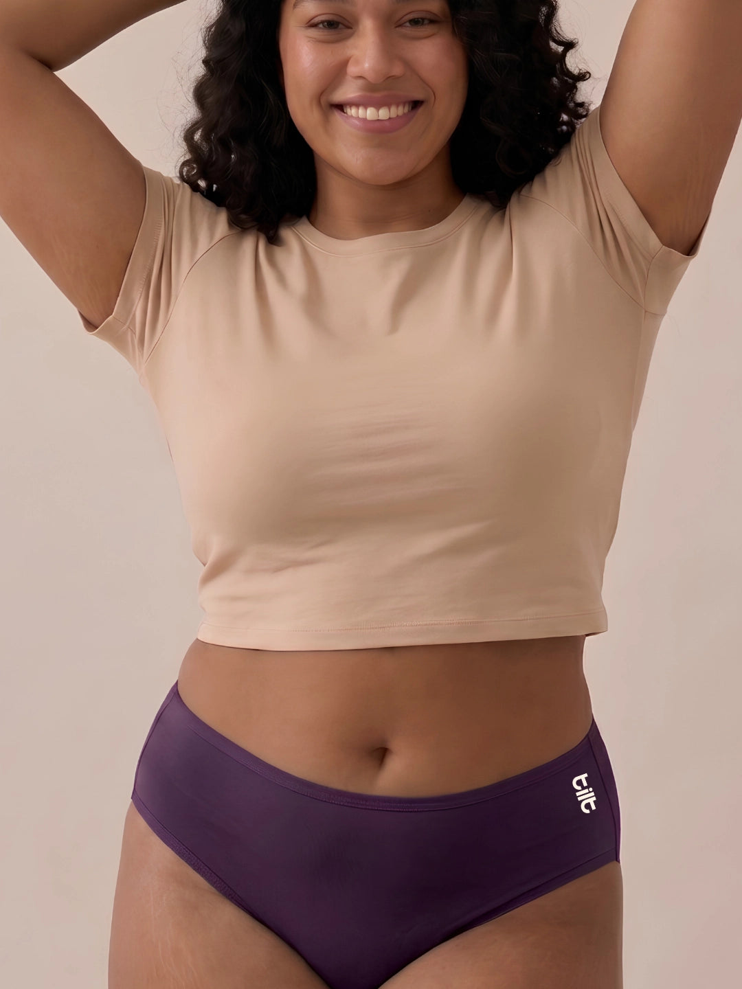 5 Pack - Violet Bamboo Absorbent Underwear