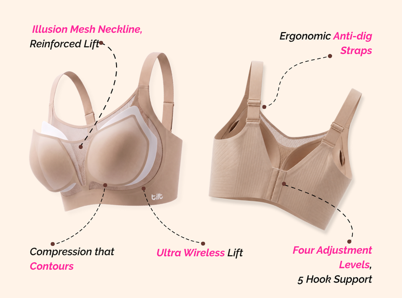 We perfected the wireless bra
