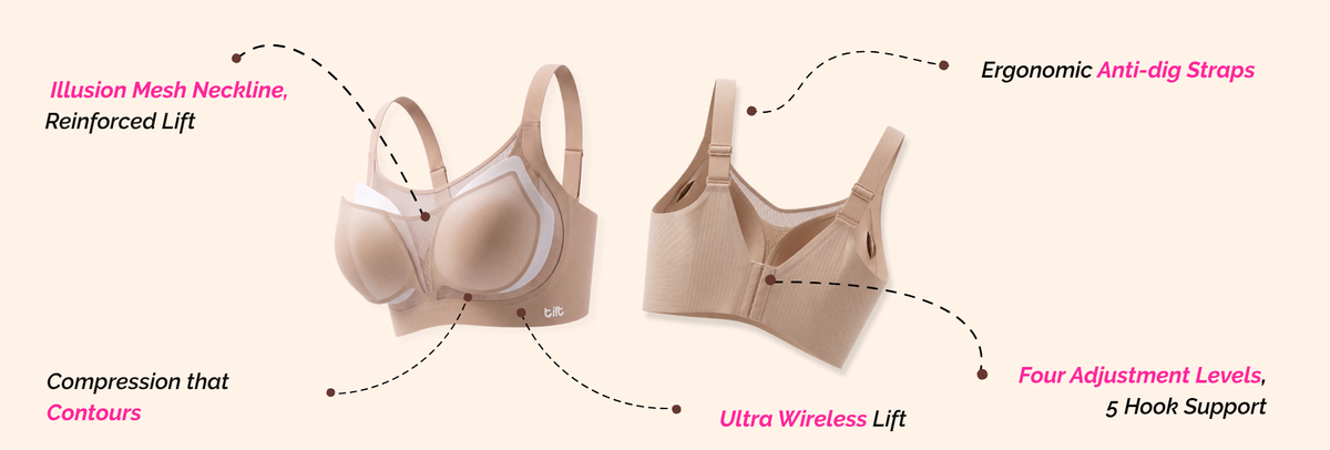 We perfected the wireless bra
