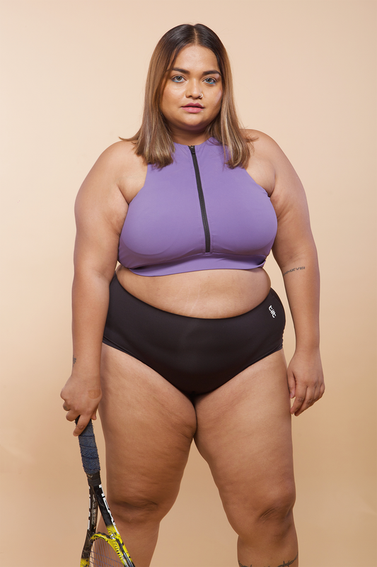 Black seamless panties women – Tilt Aero, workout & everyday wear.
