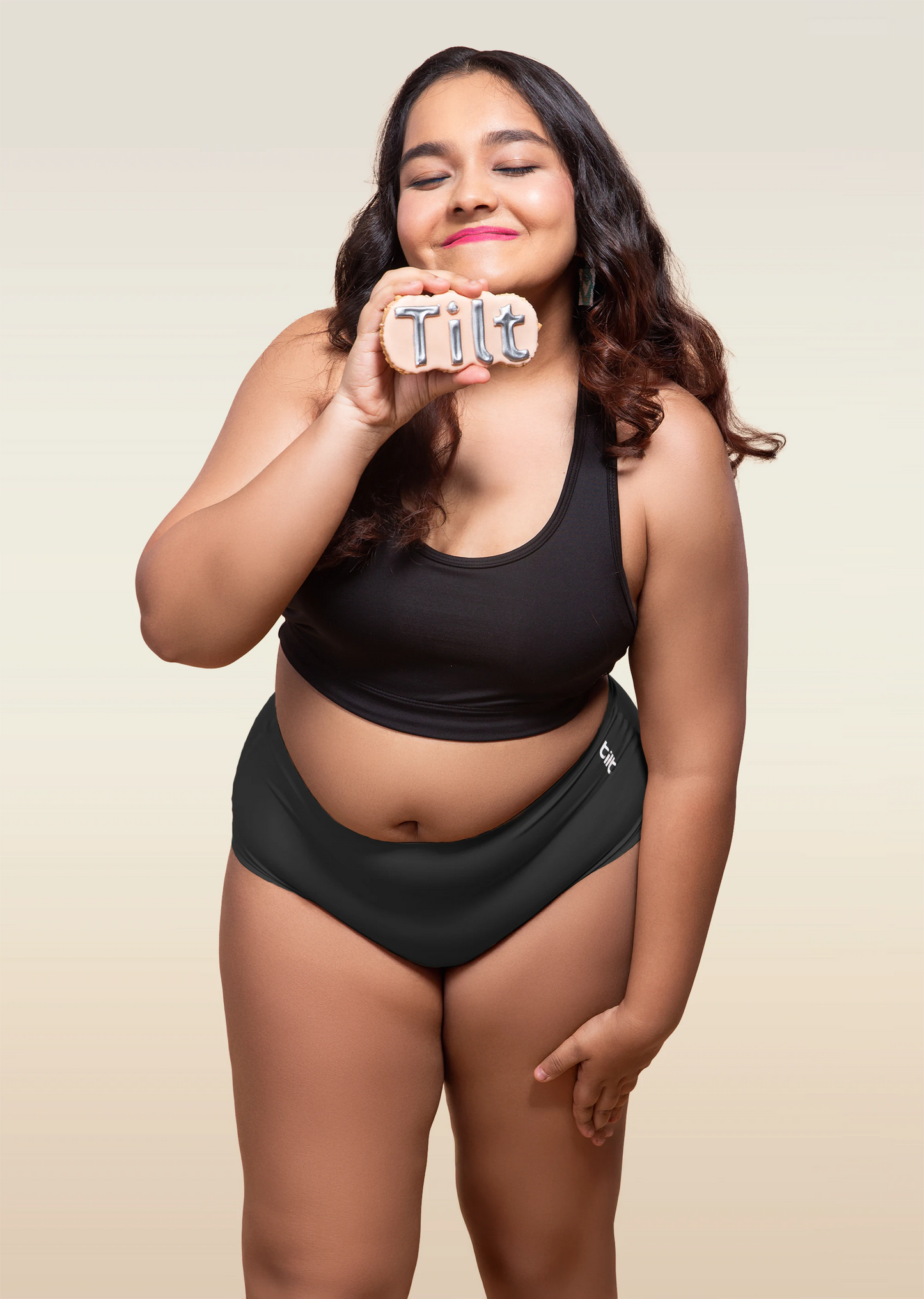 Black Seamless Underwear