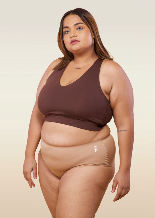 5 Pack - Beige Seamless Underwear