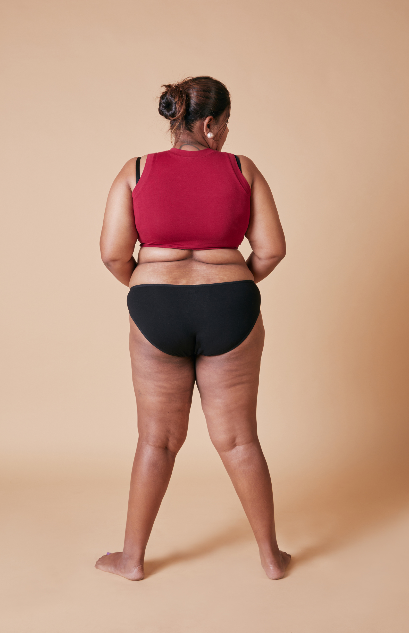 Tilt Panther modal underwear – black panties for women, soft seamless fit.