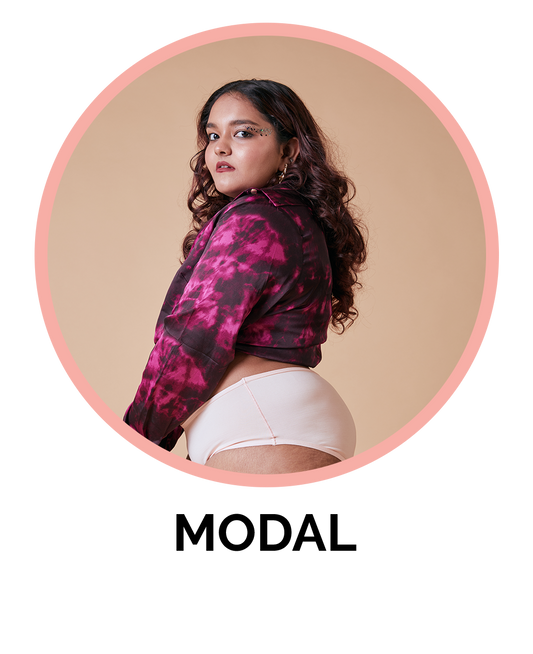 Modal fabric underwear for everyday use and leak-proof experience by Tilt Intimates