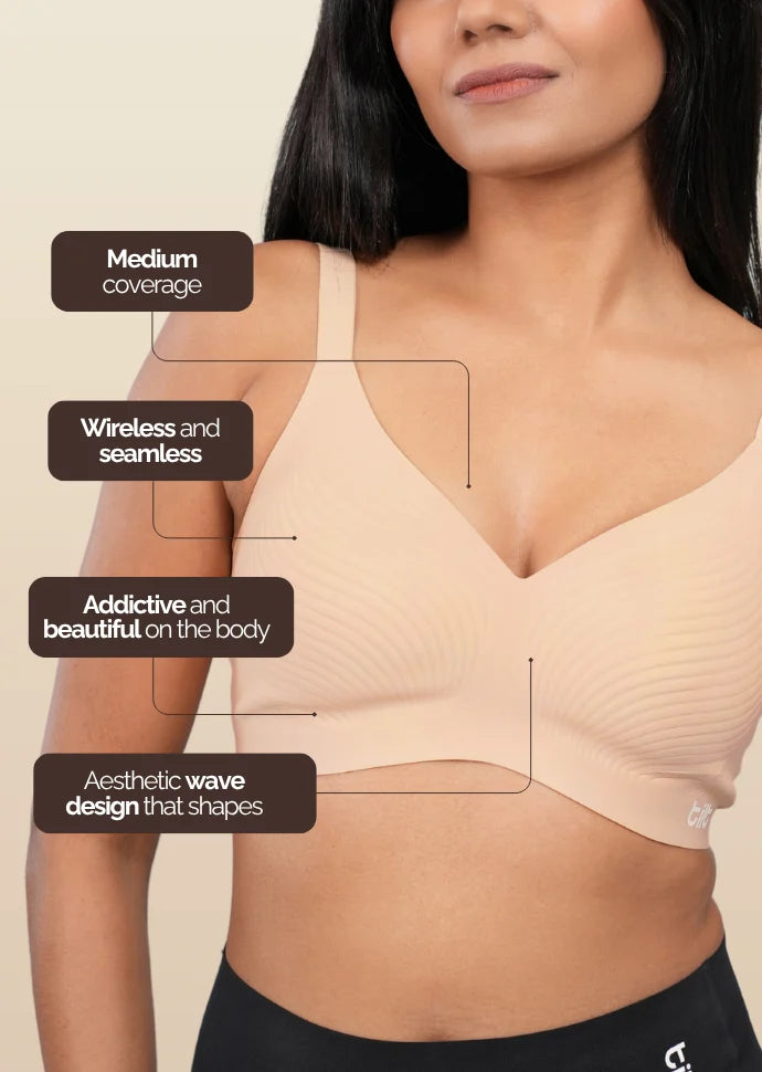 Wave Bra - Assorted 3 Pack