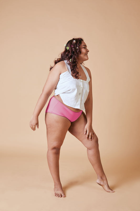 Bubble Pink Modal Fabric Underwear | Tilt Intimates