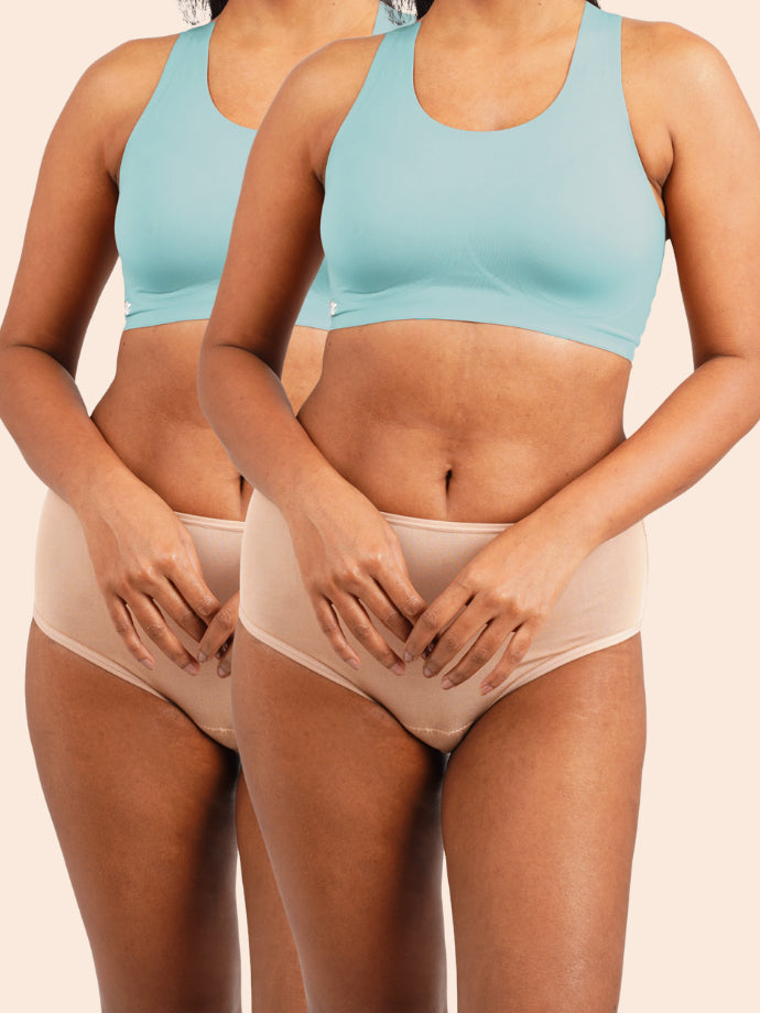 Pack of 2 - Tilt x Dr. Cuterus Fursat Bra - Racerback Blue