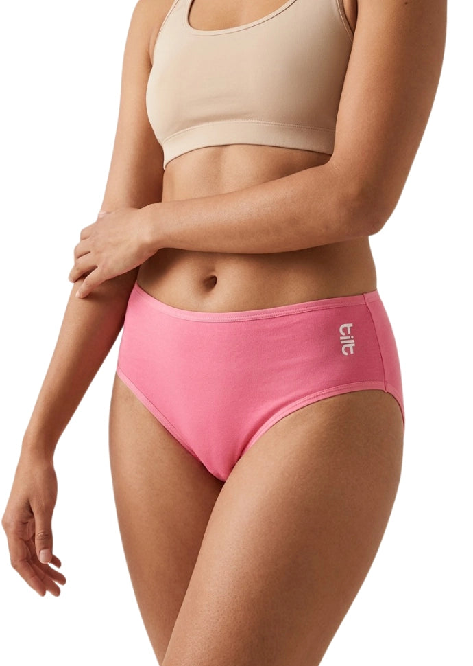 Pink Bamboo Absorbent Underwear