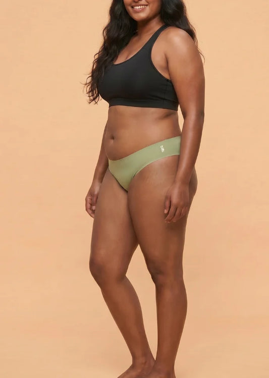 3 Pack - Green Low-waist Seamless Underwear