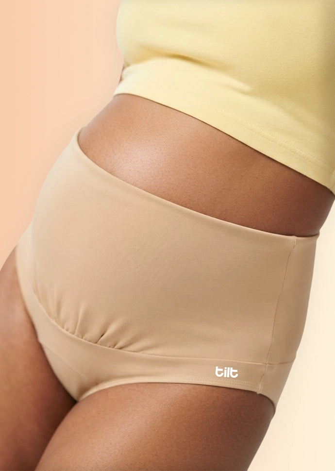Assorted 4 Pack - Leakproof Maternity Underwear - Over Bump