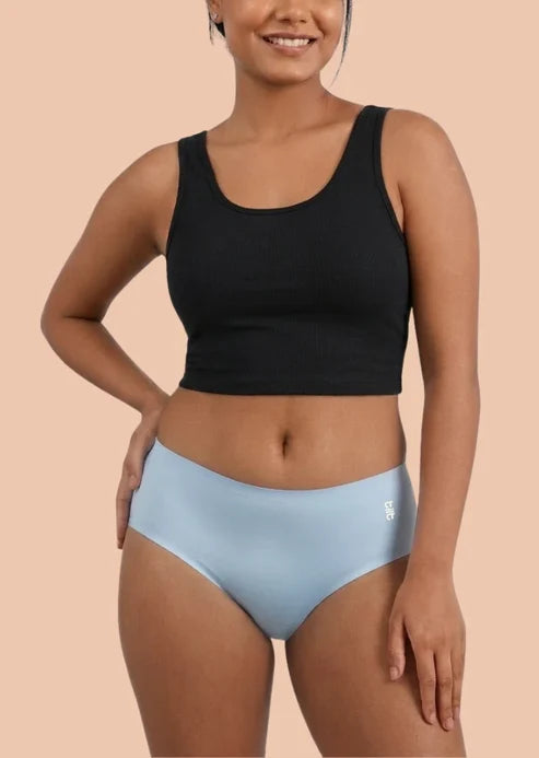Assorted 3 Pack - Mid-waist Seamless Underwear