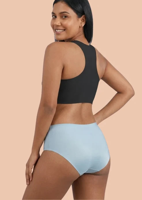 Assorted 3 Pack - Basics Mid-waist Seamless Underwear