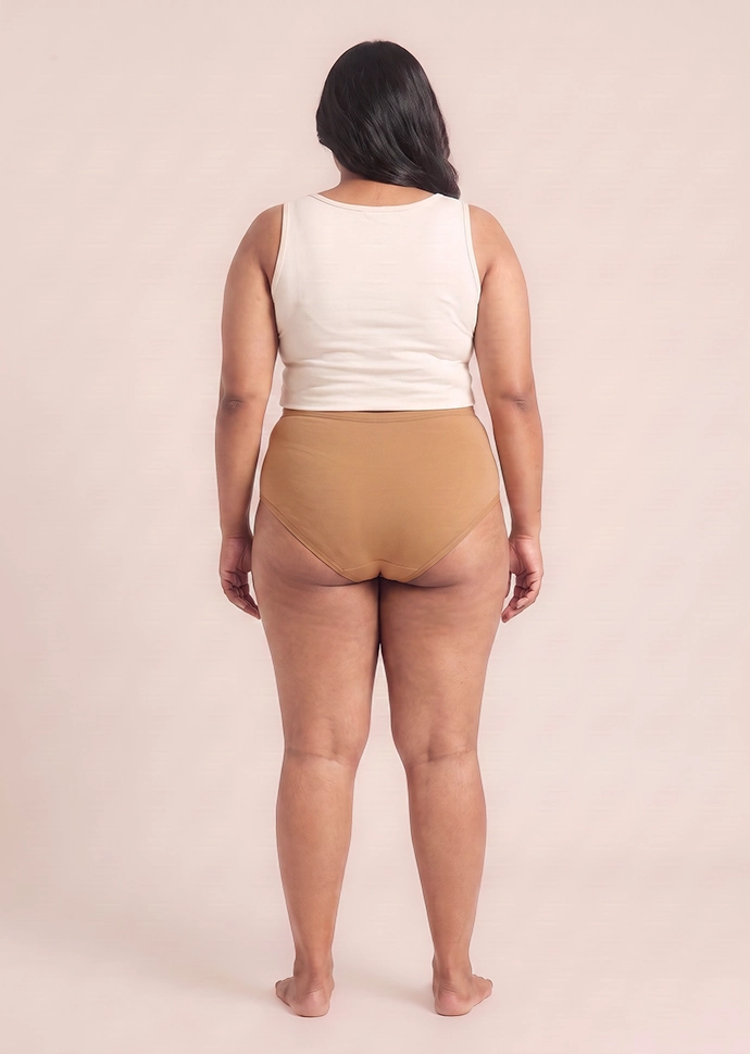 Assorted 3 Pack - High-waist Cotton Absorbent Underwear