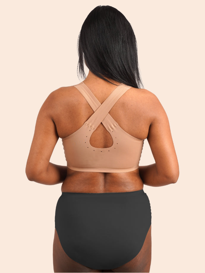 Assorted pack of 3 Seamless Underwear - Black, Beige, and Rose Gold