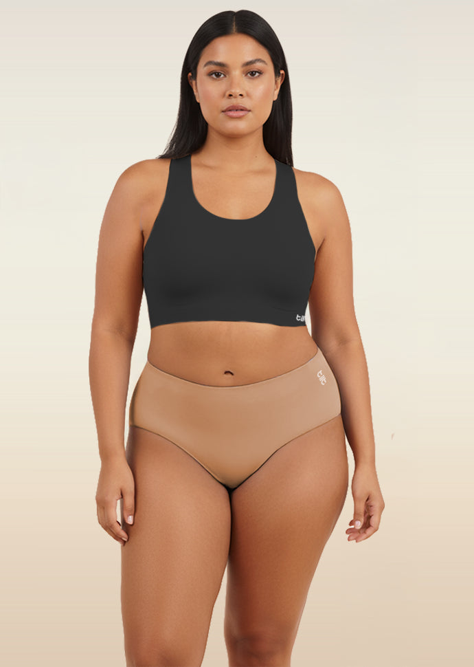 2 Pack - Beige Seamless Underwear