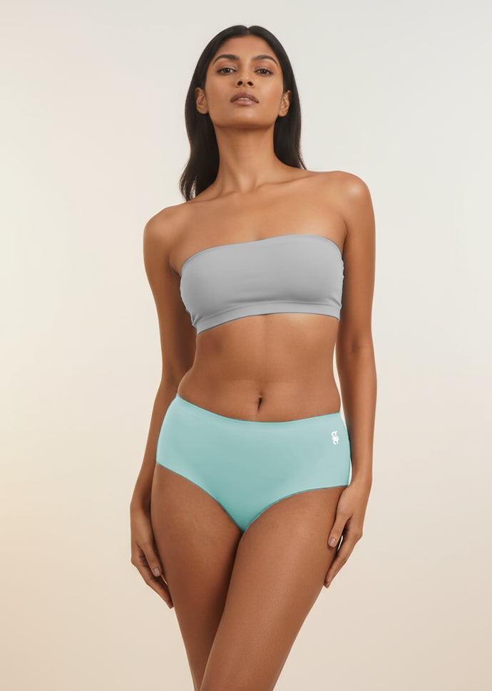 Blue Seamless Underwear