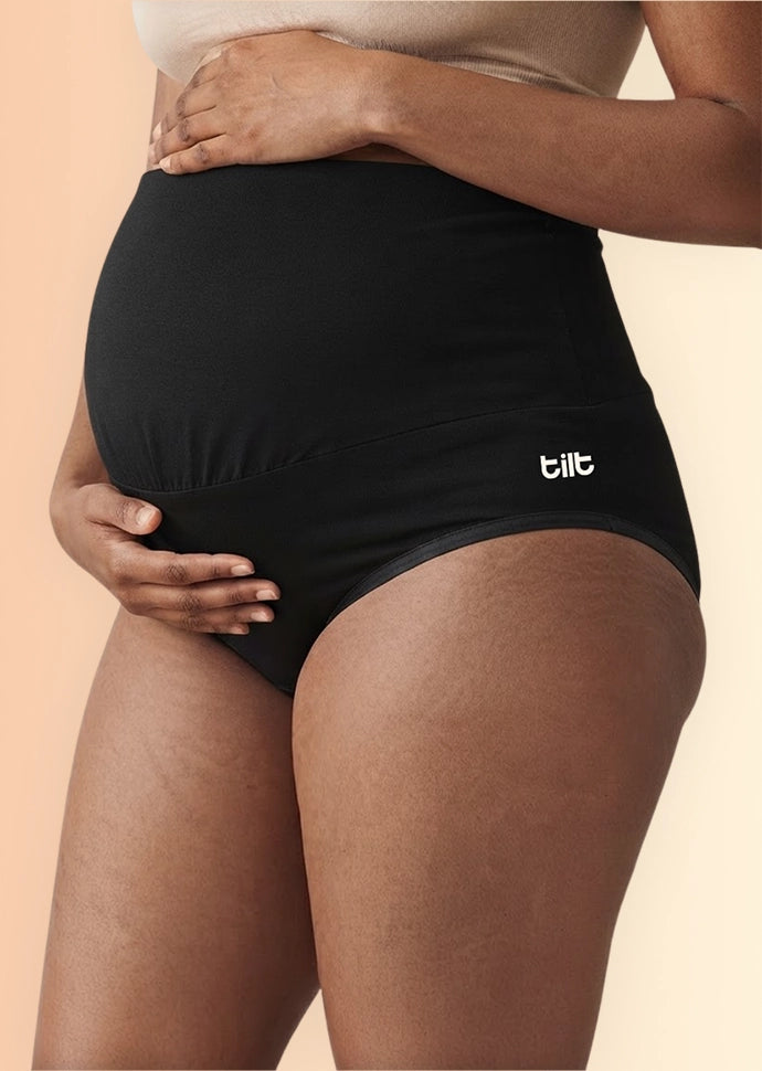 Assorted 3 Pack - Leakproof Maternity Underwear - Over Bump