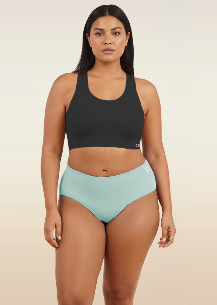 Blue Seamless Underwear