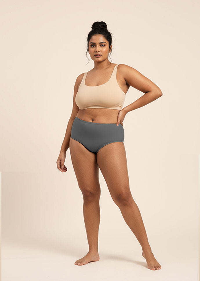 Assorted 6 Pack - Mid-waist Absorbent Underwear