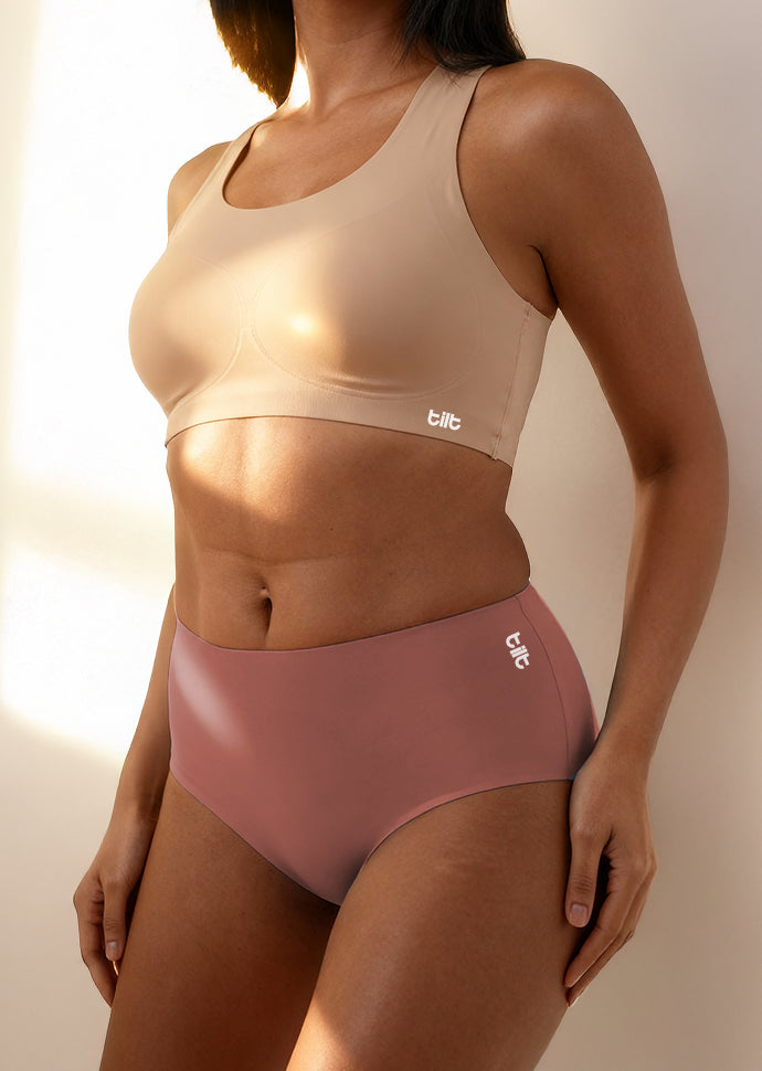 4 Pack - Pink Seamless Underwear