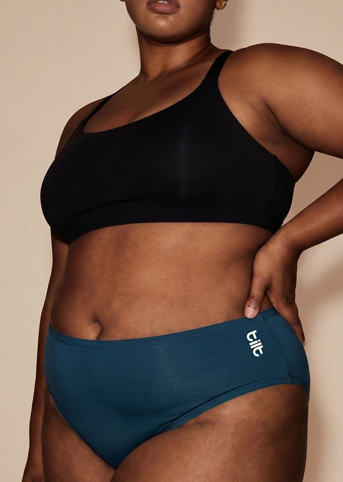 Blue Bamboo Absorbent Underwear