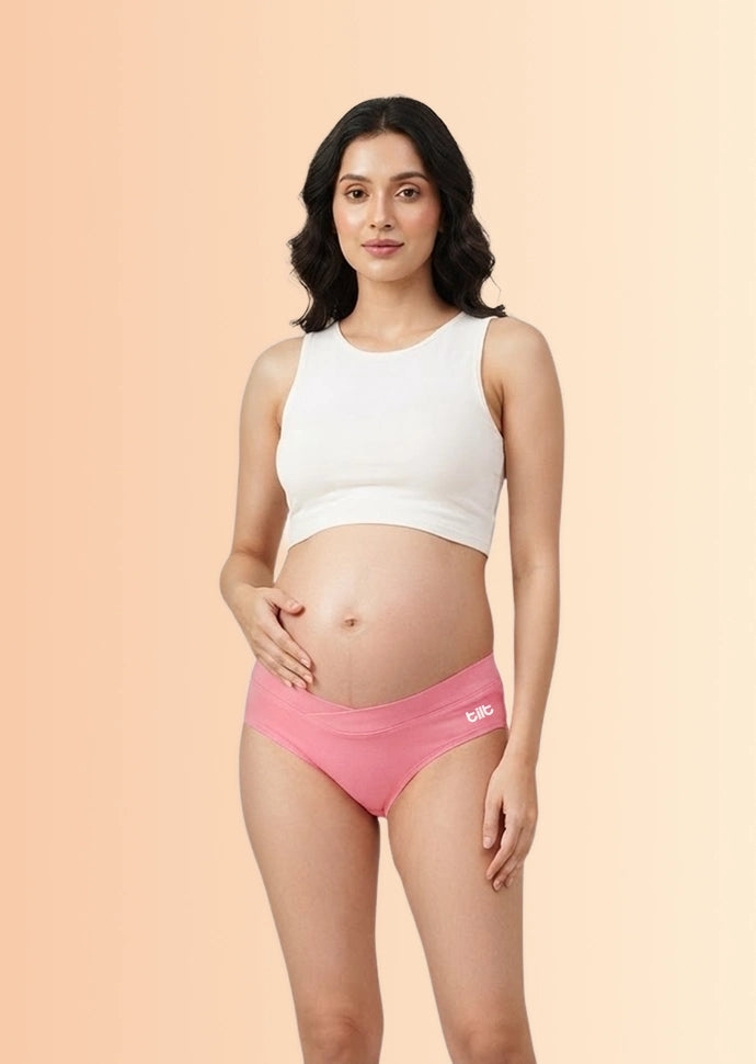 Assorted 3 Pack - Leakproof Maternity Underwear - Below Bump