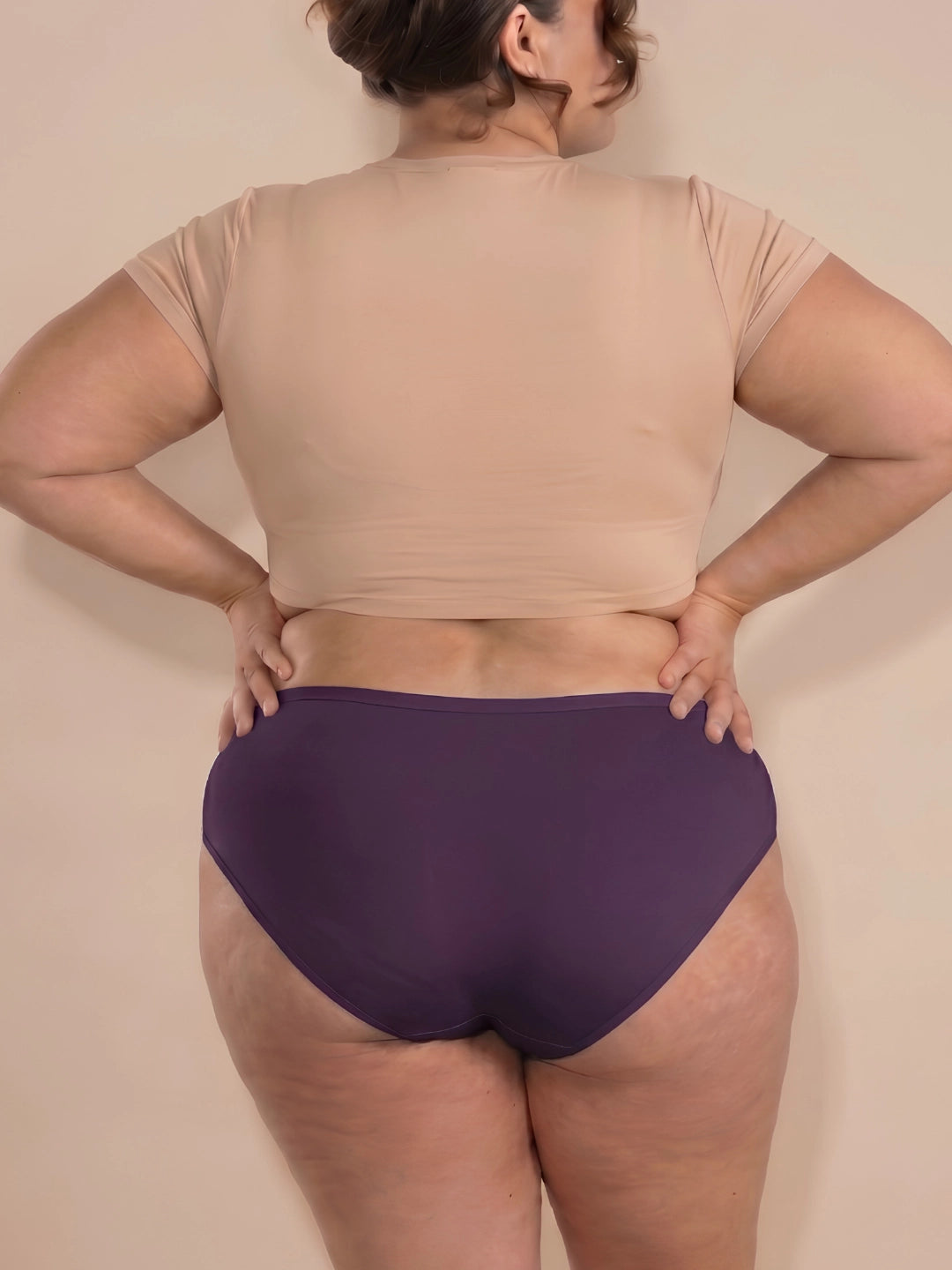 2 Pack - Violet Bamboo Absorbent Underwear