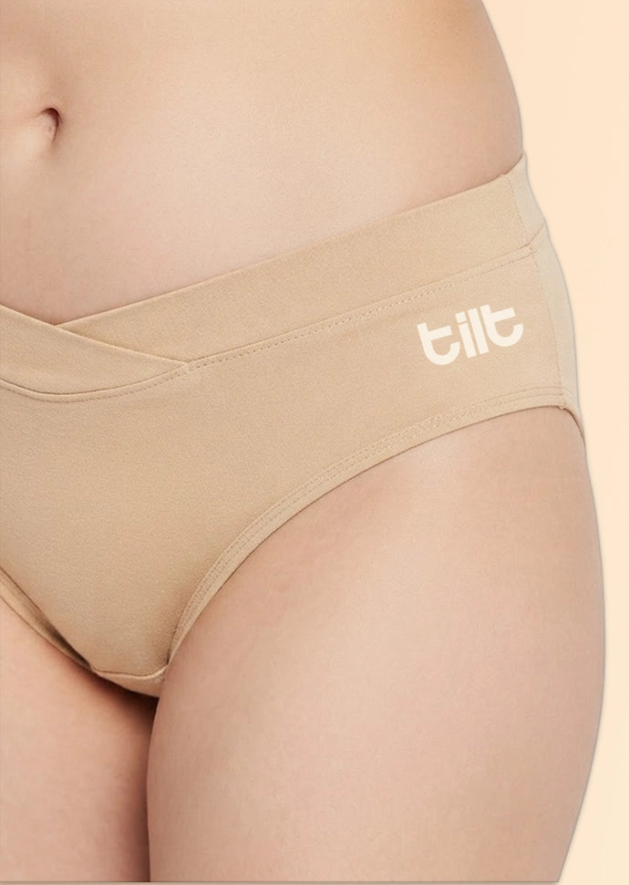 Assorted 3 Pack - Leakproof Maternity Underwear - Below Bump