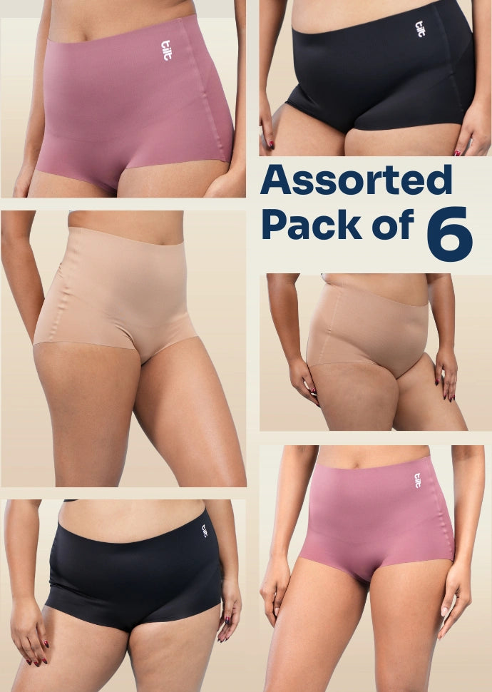 Assorted 6 Pack - Contour All Day Shaper