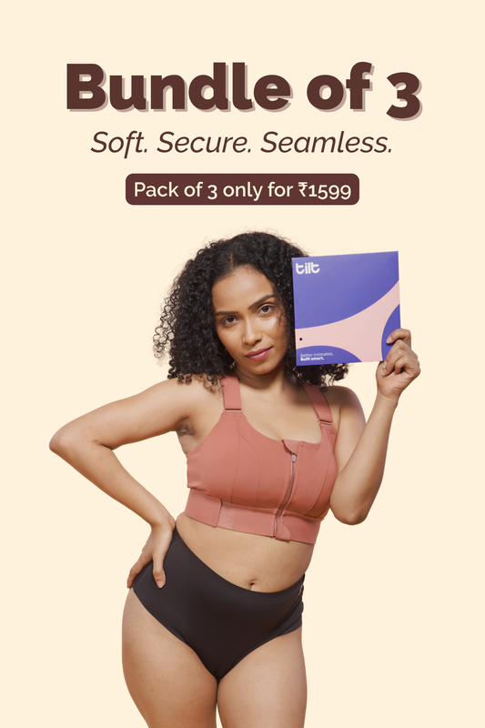 Seamless Undie Pack of 3 - Assorted!