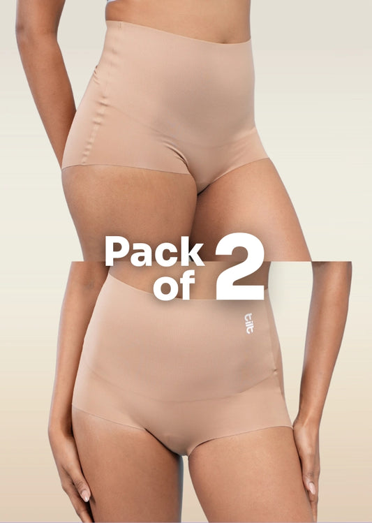2 Pack - Beige Contour All Day Shaper