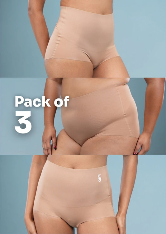 3 Pack - Beige Contour All Day Shaper