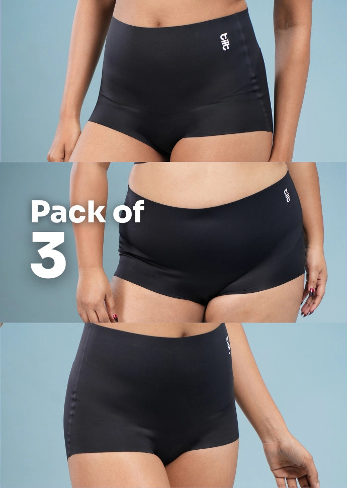 3 Pack - Black Contour All Day Shaper