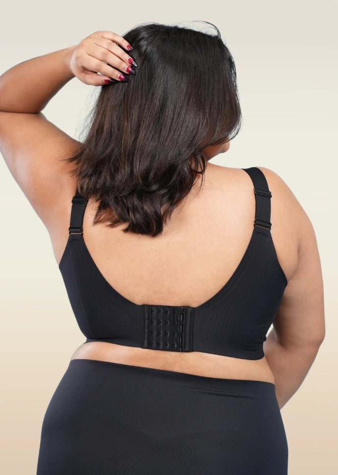 Set - Black Minimiser Bra and Black Shaper Underwear
