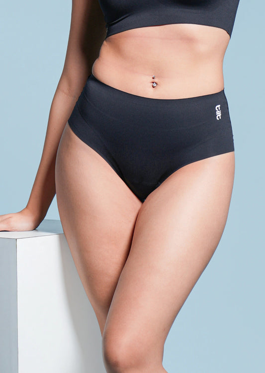 Black Seamless Underwear