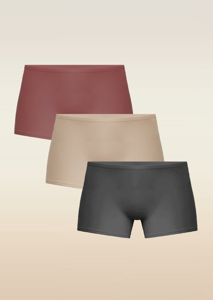 3 Pack - Absorbent Boyshorts