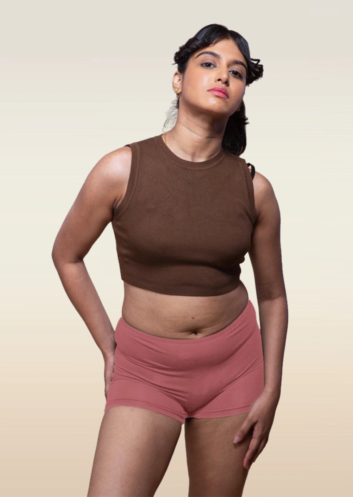 Red Absorbent Boyshorts