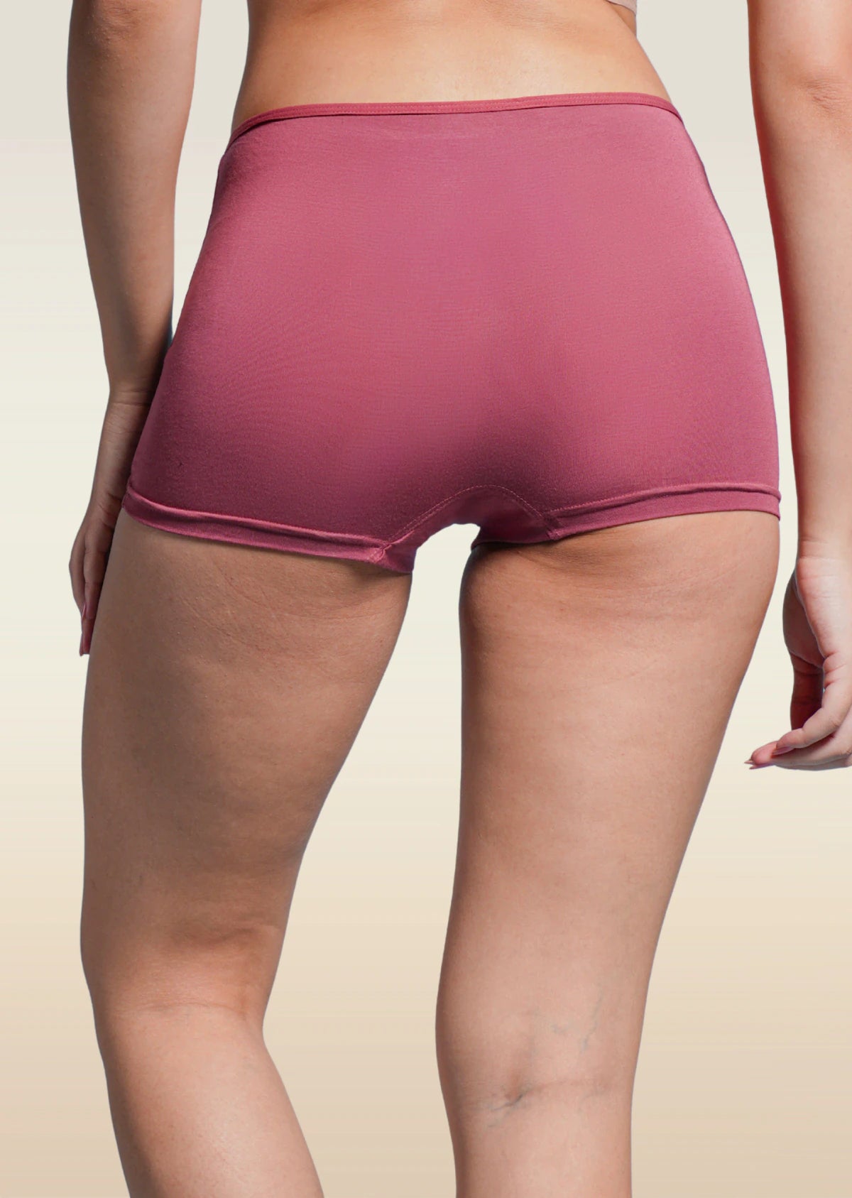 Red Absorbent Boyshorts