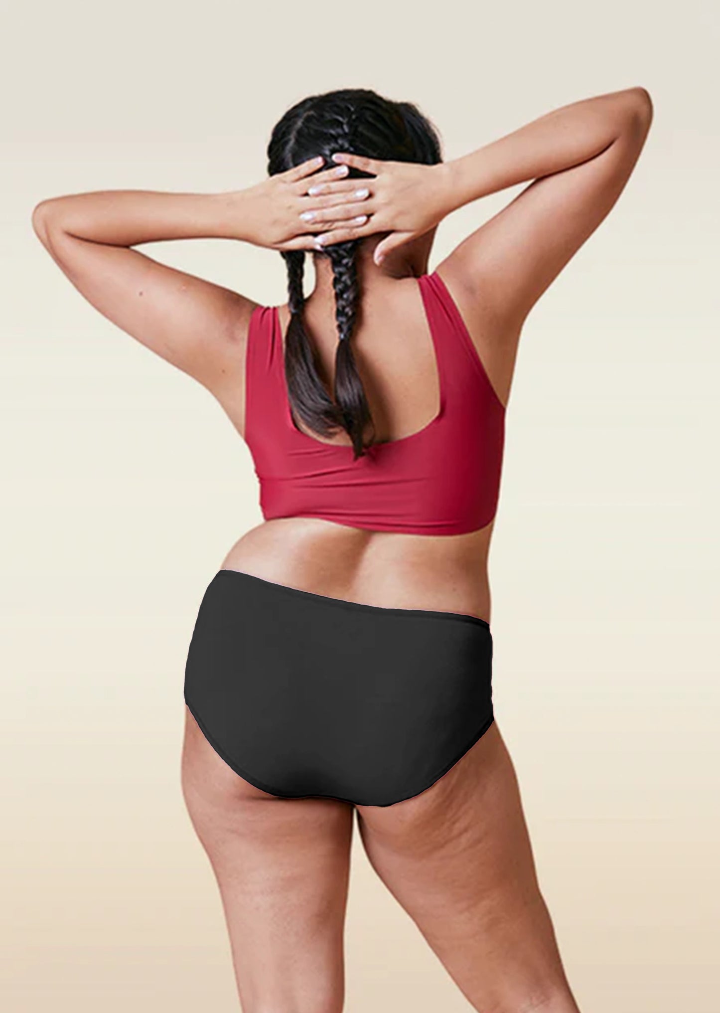 Assorted 4 Pack - High-waist Bamboo Underwear