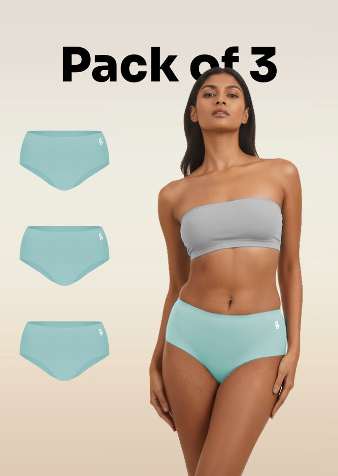 3 Pack - Blue Seamless Underwear