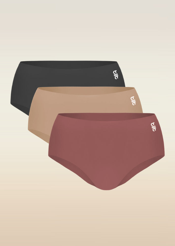 Assorted 3 Pack - Seamless Underwear