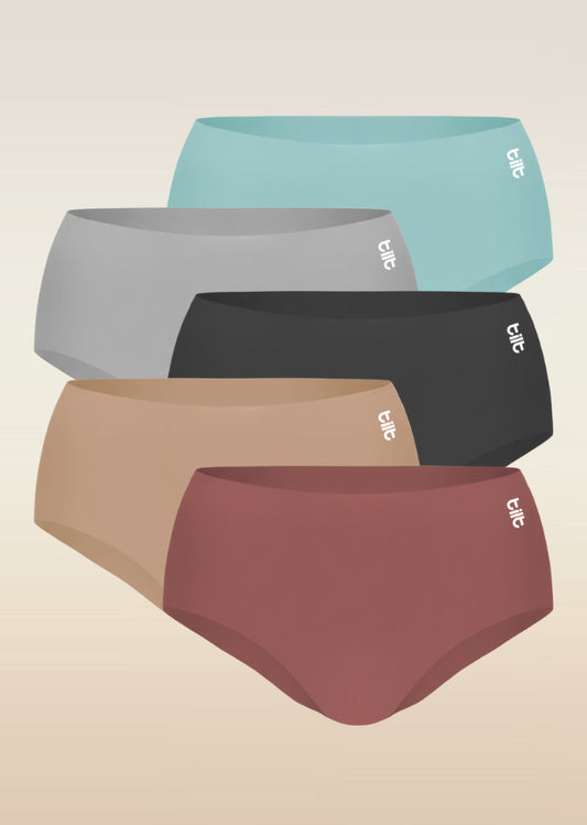 Assorted 5 Pack - Seamless Underwear