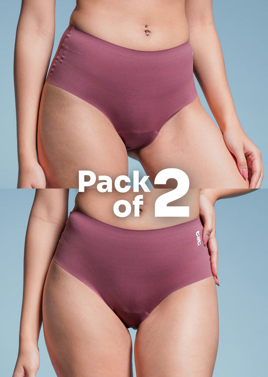 2 Pack - Pink Seamless Underwear