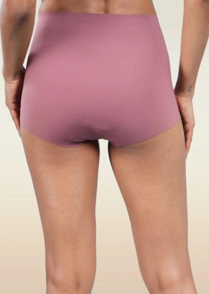 Set - Beige Minimiser Bra and Pink Shaper Underwear
